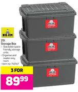 Big Jim 25Ltr Storage Box-For 3