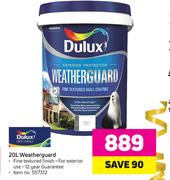Dulux 20Ltr Weatherguard