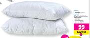 Mainstays 2 Pack Quilted Hollow Fibre Pillow-45 x 70cm Per Pack
