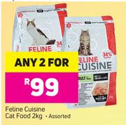 Feline Cuisine Cat Food Assorted-2 x 2Kg