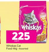 Whiskas Cat Food Assorted-4kg Each