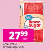 Great Value Brown Sugar-2kg Each