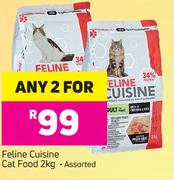Feline Cuisine Cat Food Assorted-For Any 2 x 2Kg