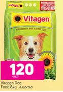 Vitagen Dog Food  Assorted-8kg Each