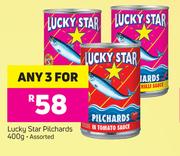 Lucky Star Pilchards Assorted-3x400g