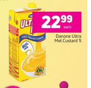 Danone Ultra Mel Custard-1ltr Each