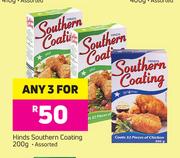Hinds Southern Coating Assorted-3x200g
