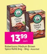Robertsons Medium Brown Spice Refill Assorted-64g/84g Each