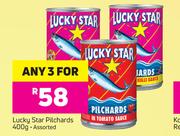 Lucky Star Pilchards Assorted-For Any 3 x 400g