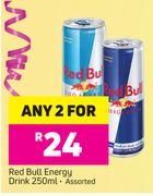 Red Bull Energy Drink Assorted-2 x 250ml