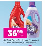 Sta Soft Fabric Conditioner Assorted-2Ltr Each
