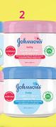 Johnson's Baby Aqueous Cream Assorted-2 x 250ml/350ml