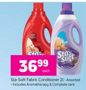 Sta Soft Fabric Conditioner Assorted-2Ltr Each