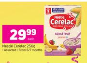 Nestle Cerelac Assorted (From 6/7 Months)-250g Each