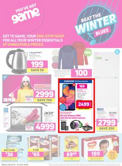 Game : Beat The Winter Blues (15 July - 21 July 2020), page 1