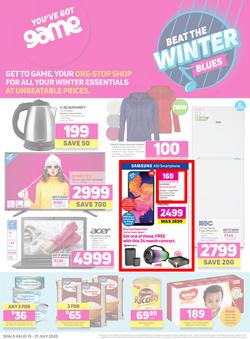 Game : Beat The Winter Blues (15 July - 21 July 2020), page 1