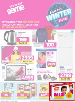 Game : Beat The Winter Blues (15 July - 21 July 2020), page 1