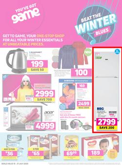 Game : Beat The Winter Blues (15 July - 21 July 2020), page 1