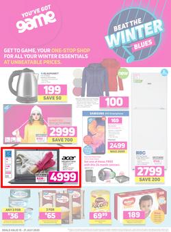 Game : Beat The Winter Blues (15 July - 21 July 2020), page 1