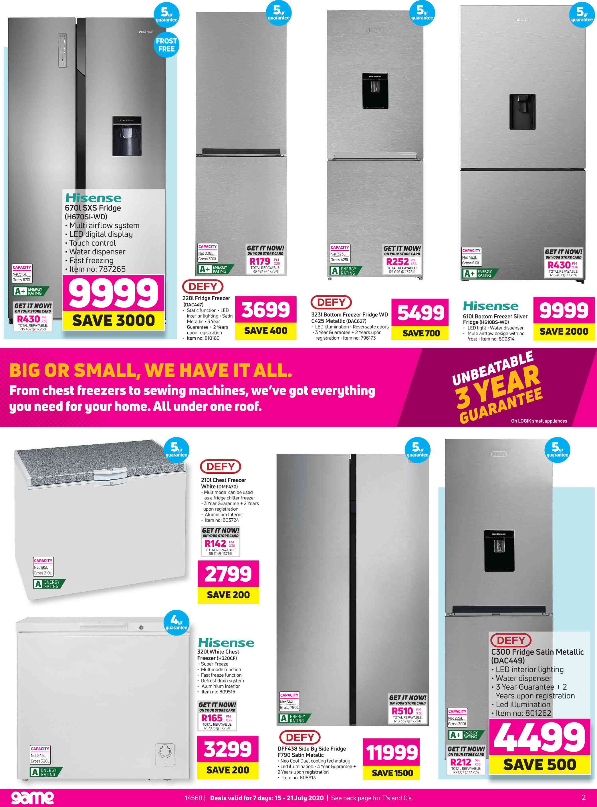 Special Hisense 610Ltr Bottom Freezer Silver Fridge H610BS-WD — www ...