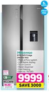 Hisense 670Ltr SXS Fridge H670SI-WD