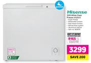 Hisense 320Ltr White Chest Freezer H320CF
