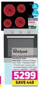 Whirlpool 2 Piece 60cm Ceran Hob(AKM 9010) & 60cm Oven(AKP 603)
