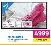 Telefunken 147cm (58") FHD LED TV TLEDD-58FHD