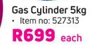 Cadac 5Kg Gas Cylinder-Each