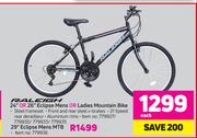 Raleigh 24" Or 26" Eclipse Mens Or Ladies Mountain Bike-Each
