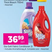 Sta-Soft Fabric Conditioner-2Ltr Each