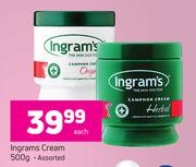 Ingrams Cream Assorted-500g Each