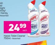 Harpic Toilet Cleaner Assorted-750ml Each