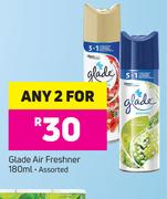 Glade Air Freshner Assorted-For Any 2 x 180ml
