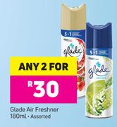 Glade Air Freshner Assorted-For Any 2 x 180ml