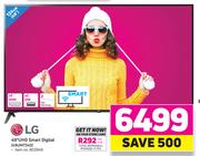 LG 49" UHD Smart Digital 49UM7340