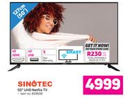 Sinotec 50" UHD Netflix TV