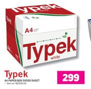 Typek A4 Paper Box 5 x 500 Sheet