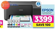 Epson Eco Tank 3 In 1 MF Colour Printer L3110/L3111