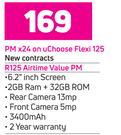 Samsung galaxy A10 Smartphone 4G-On uChoose Flexi 125