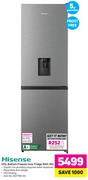 Hisense 415Ltr Bottom Freezer Fridge (Inox Fridge With WD)