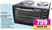 Sunbeam 20Ltr Compact Oven SCO-200