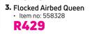 Camp Master Flocked Airbed (Queen)-Each