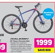 Special Raleigh 29 Mason Mountain Bike m.guzzle .za