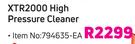 Bennett Read High Pressure Cleaner XTR2000-Each