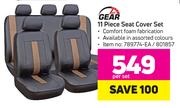 1st Gear 11 Piece Seat Cover Set-Per Set