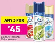 Glade Air Freshener Assorted-3 x 180ml