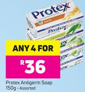 Protex Antigerm Soap Assorted-For Any 4 x 150g