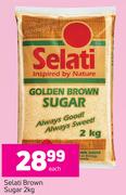 Selati Brown Sugar-2Kg Each