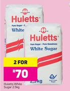 Hulletts White Sugar-For 2x2.5kg
